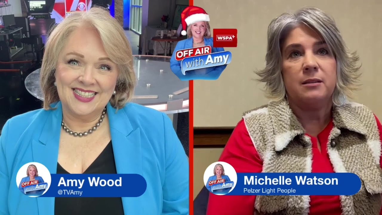 Off Air with Amy: Pelzer Light People & Spartanburg Christmas Cheer