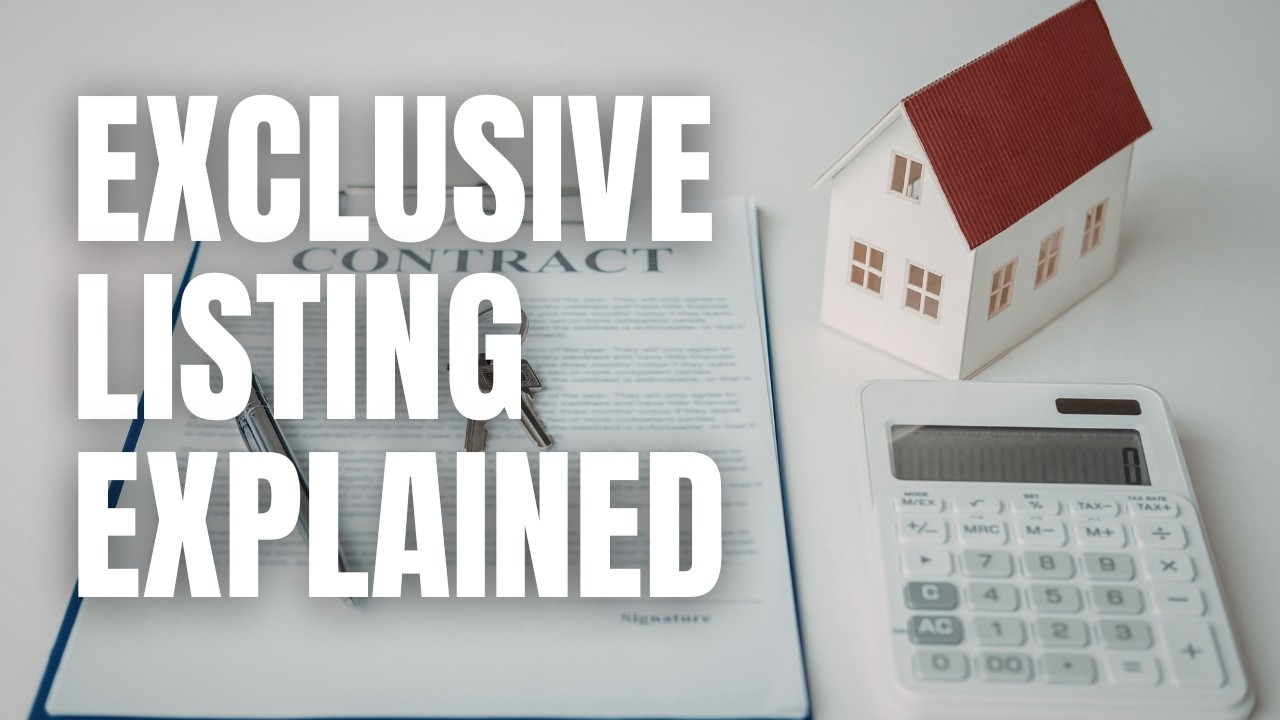 What is an Exclusive Right to Sell Listing Agreement?