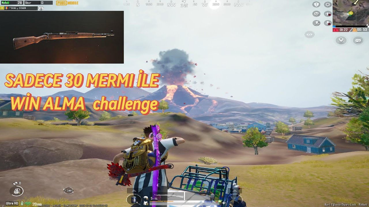 BÖLÜM 2 !! KAR 98 SADECE 30 MERMI İLE WİN ALMA !! pubgmnextstarprogram #pubgmobilec9s26 #pubgmobile