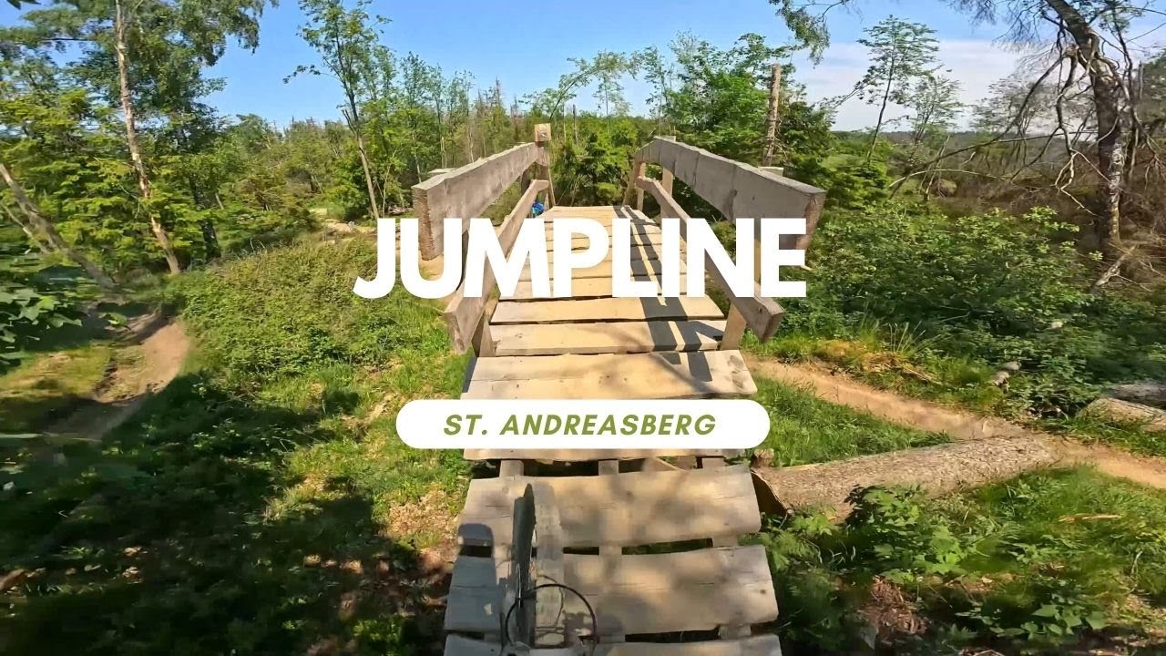 Jumpline Bikepark St. Andreasberg Harz full run POV RAW