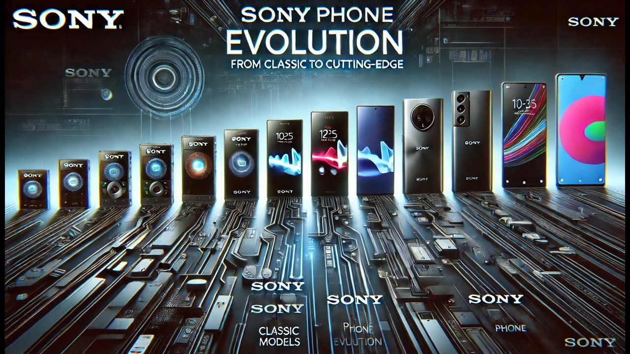 Sony Xperia Evolution – Every Model From Classic to Cutting-Edge!  | Sony Evolution #sony