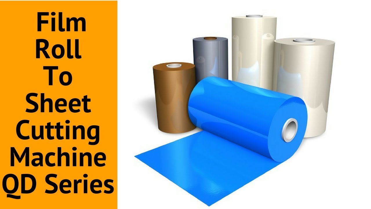 Plastic Film Roll to Sheet Cutting Machine