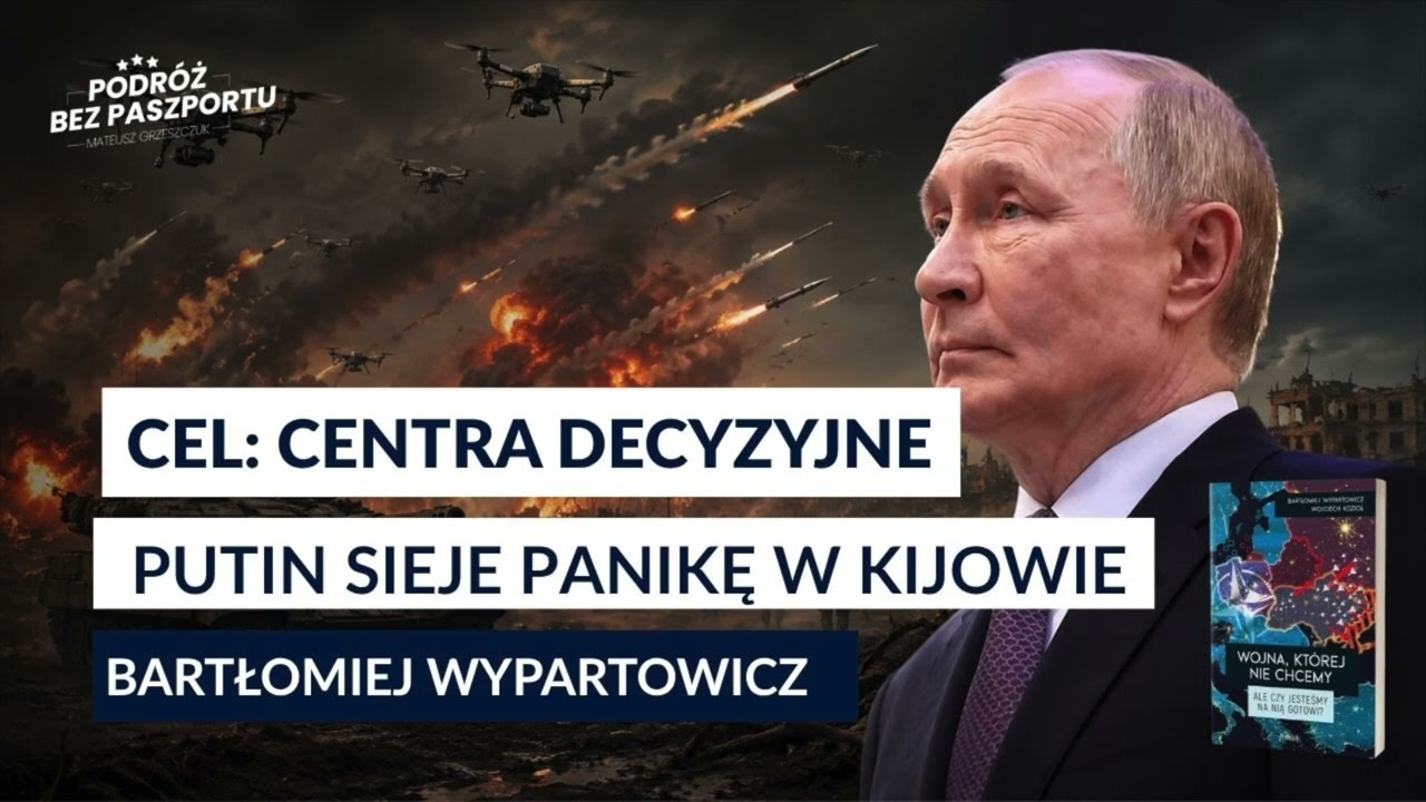 PUTIN GROZI uderzeniem w budynki administracji Ukrainy. USA jednak w Polsce? | B. Wypartowicz