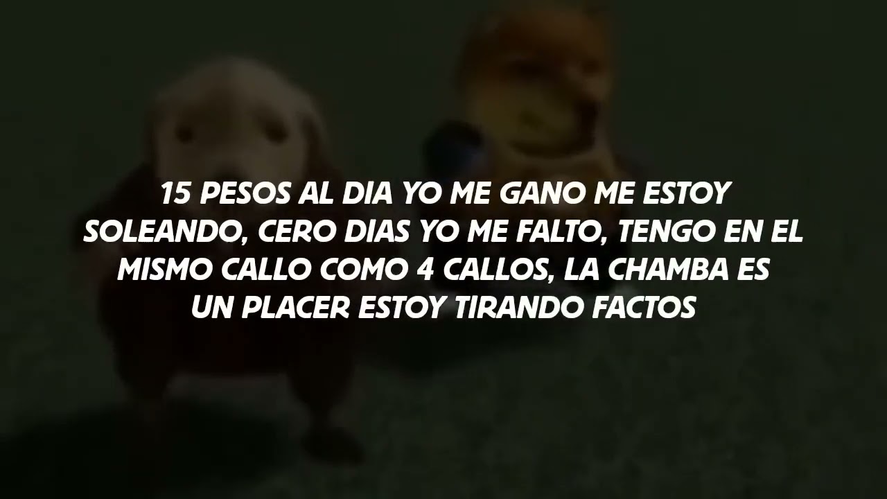 MI PRIMERA CHAMBA - Eladio Carri&oacute;n (LETRA) Myke Towers