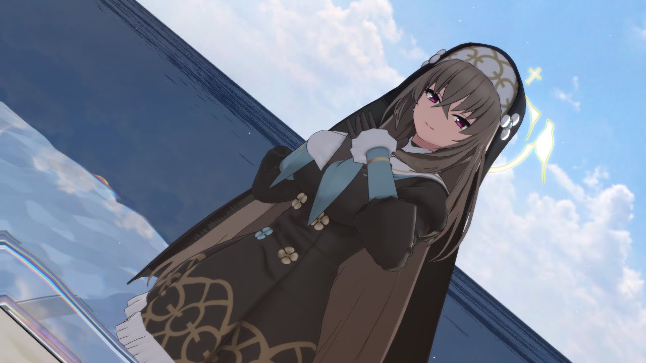 【ブルアカMMD】HORIZON 【二次創作/歌住サクラコ/1080p60fps】