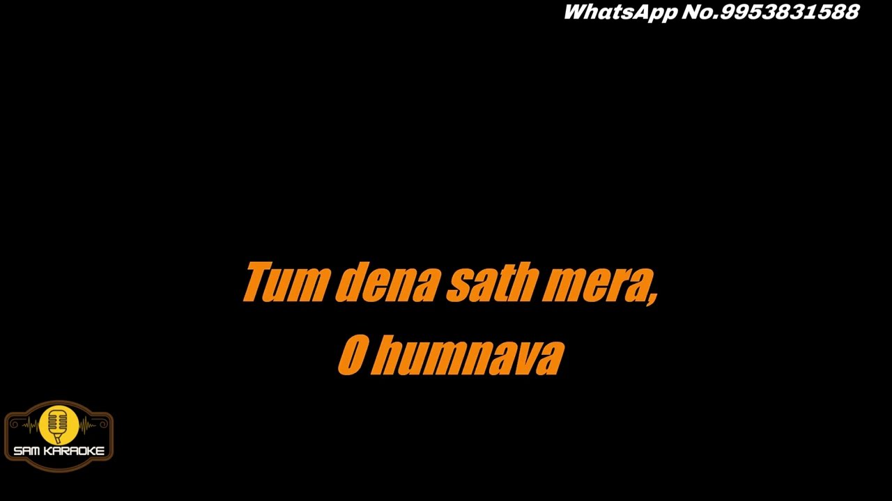 Jab Koi Baat Bigad Jaye | New Version | | Copyright Free Music | Karaoke