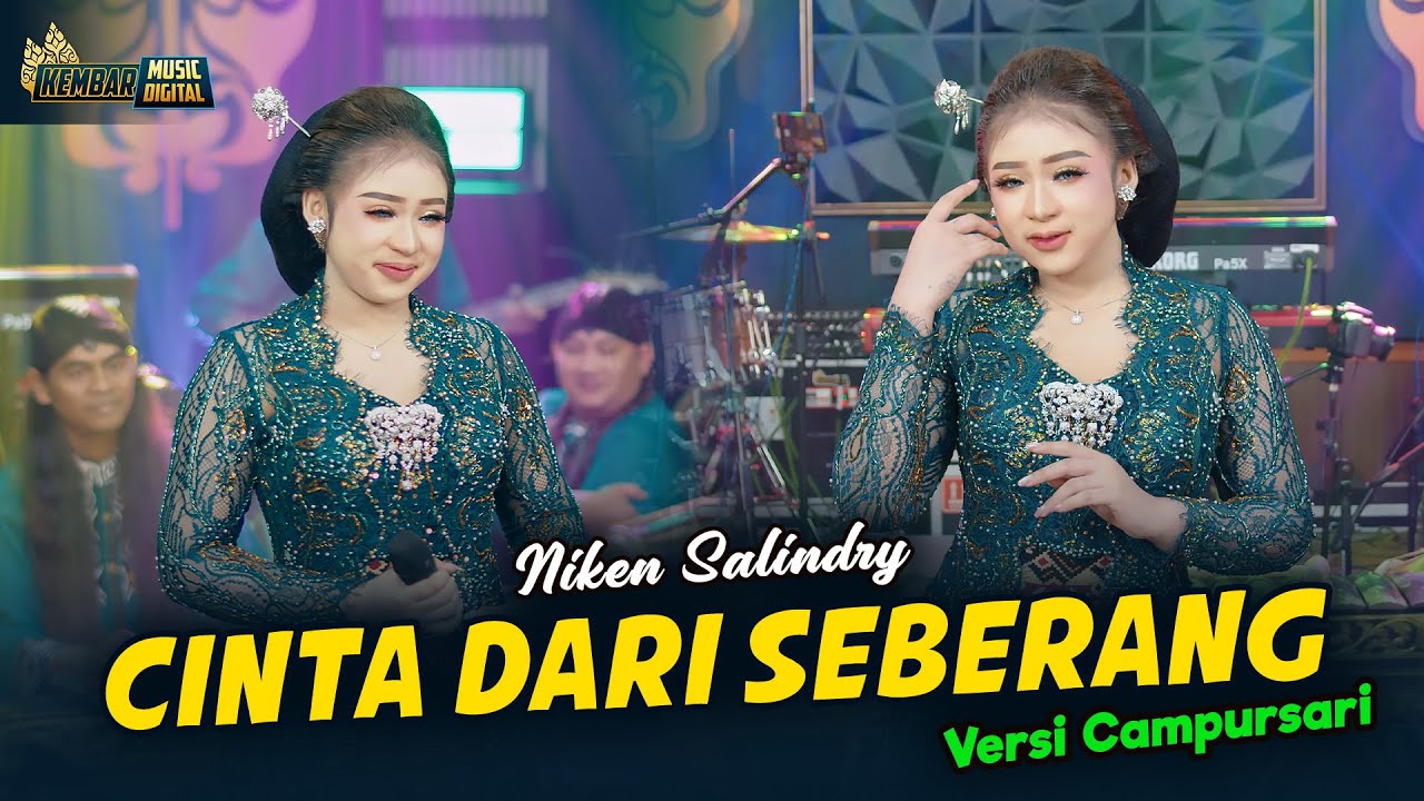 NIKEN SALINDRY - CINTA DARI SEBERANG - Kembar Campursari ( Official Music Video ) kupandang pandang