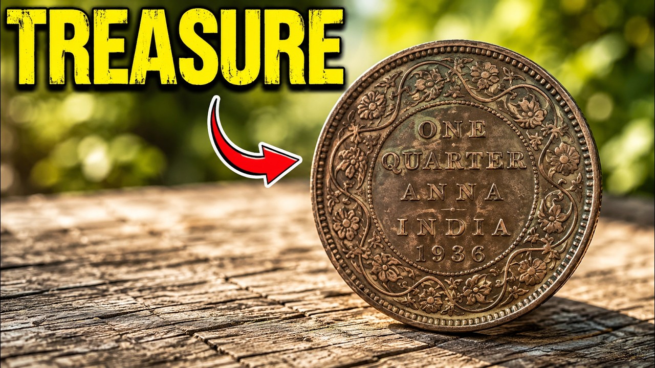 Rare 1936 Quarter Anna Coin Every Collector Wants