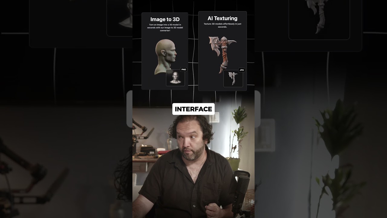 Генератор ИИ для 3D-моделей!!