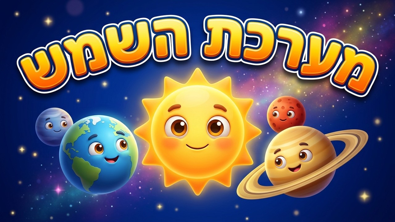 מערכת השמש מצגת לילדים בעברית קצת ידע כללי על החלל 🌞 איזה כוכבי לכת יש? מערכת השמש דגם