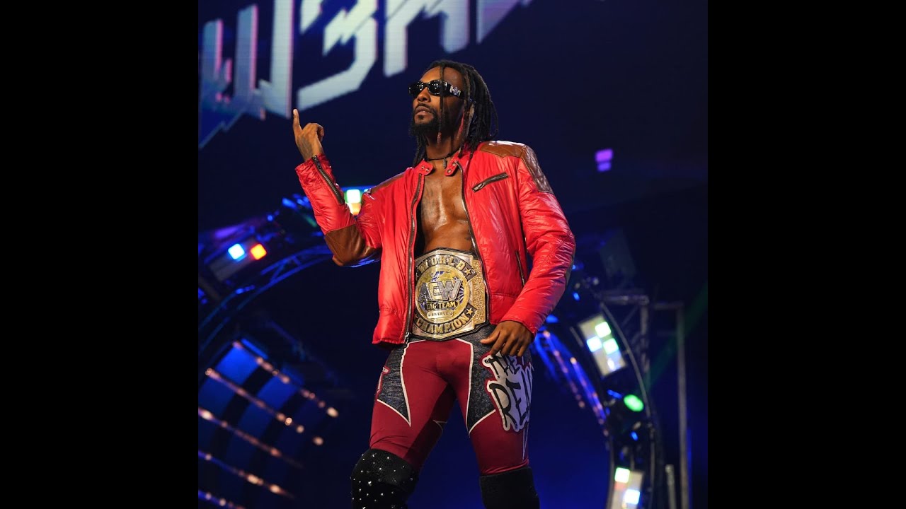 AEW's SWERVE STRICKLAND talks Jim Jones Vs Pusha T, sneakers in pro wrestling, Rick Ross,& Griselda