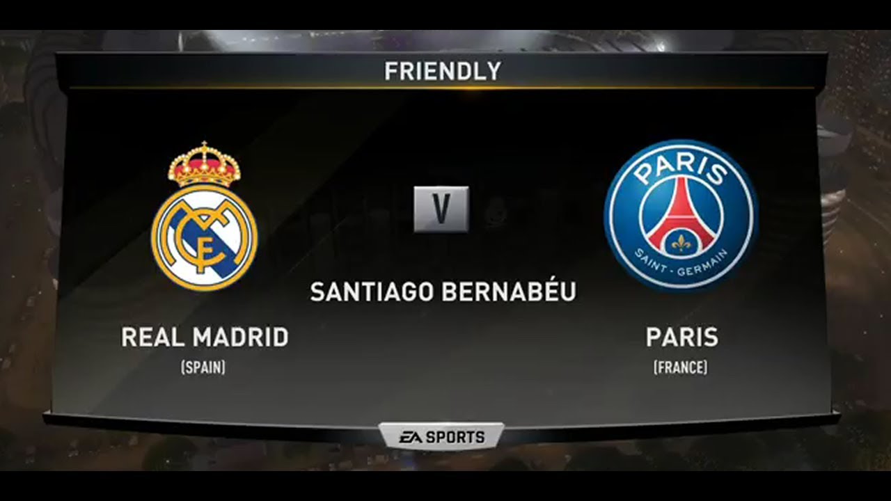 Real Madrid v PSG Paris St Germain - Fifa 17 XBOX ONE PS4 (FULL GAMEPLAY) Ronaldo