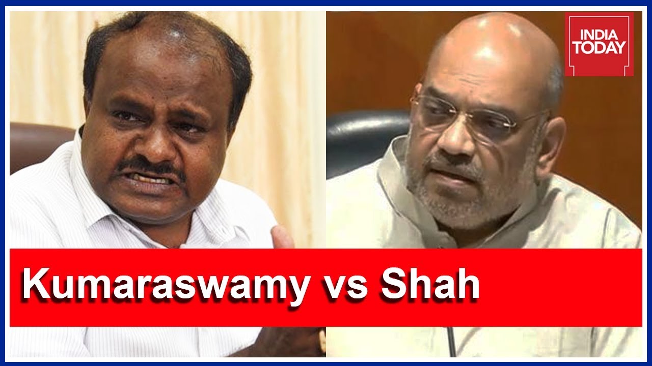 CM Kumaraswamy Slams BJP President Amit Shah Over 'Unholy Alliance' Remark
