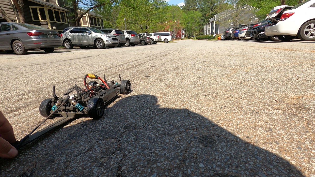 {Hobao EPX} testing and tuning after some tweaking she is a straight shooter!