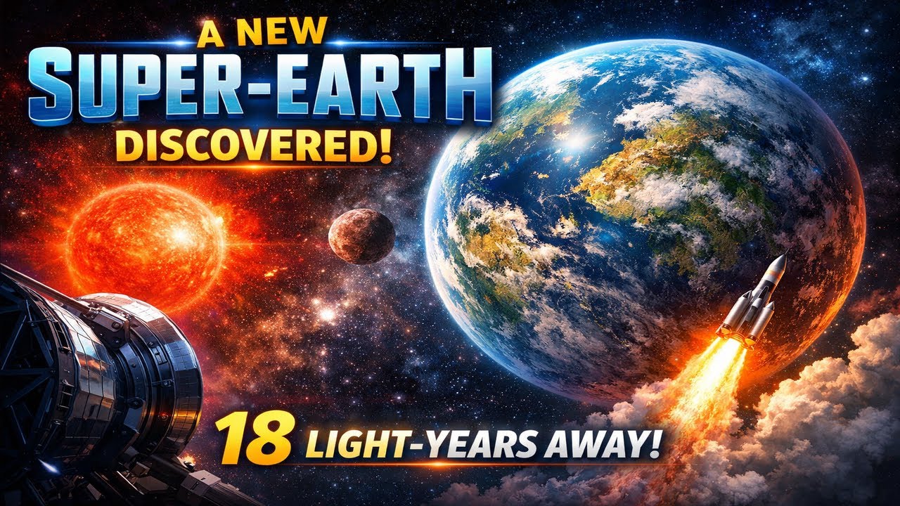 A new Super-Earth has been discovered &mdash; Just 18 light-years from Us!