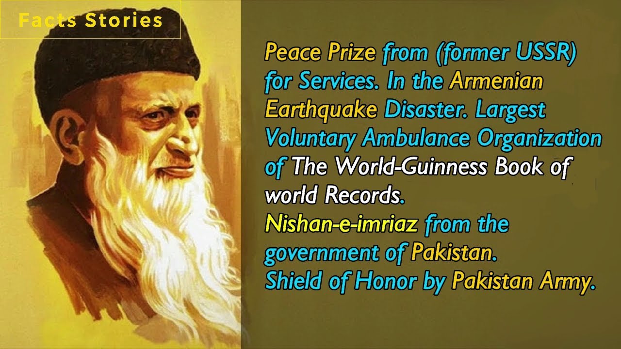 Abdul Sattar Edhi: Known As 'Pakistan's Mother Teresa || Biography of the Abdul Sattar Edhi