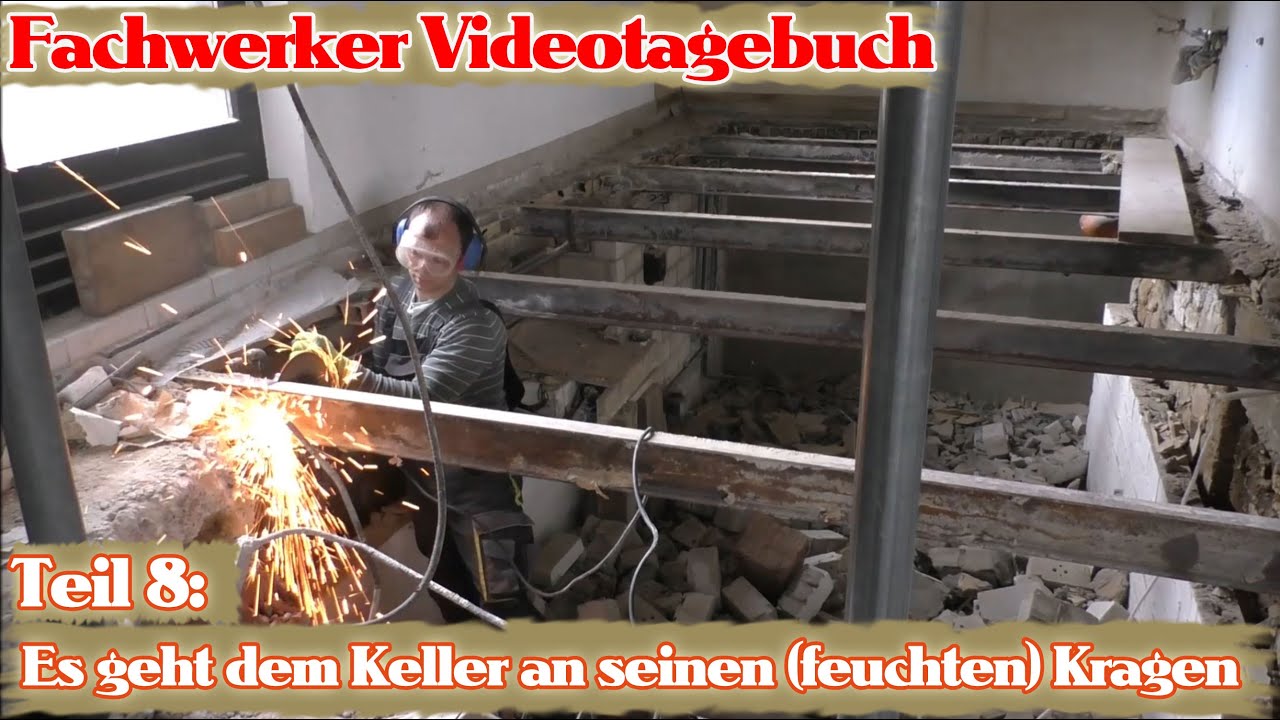 Fachwerkhaus VLog #8 - Time to say good bye - Keller abreißen und verfüllen