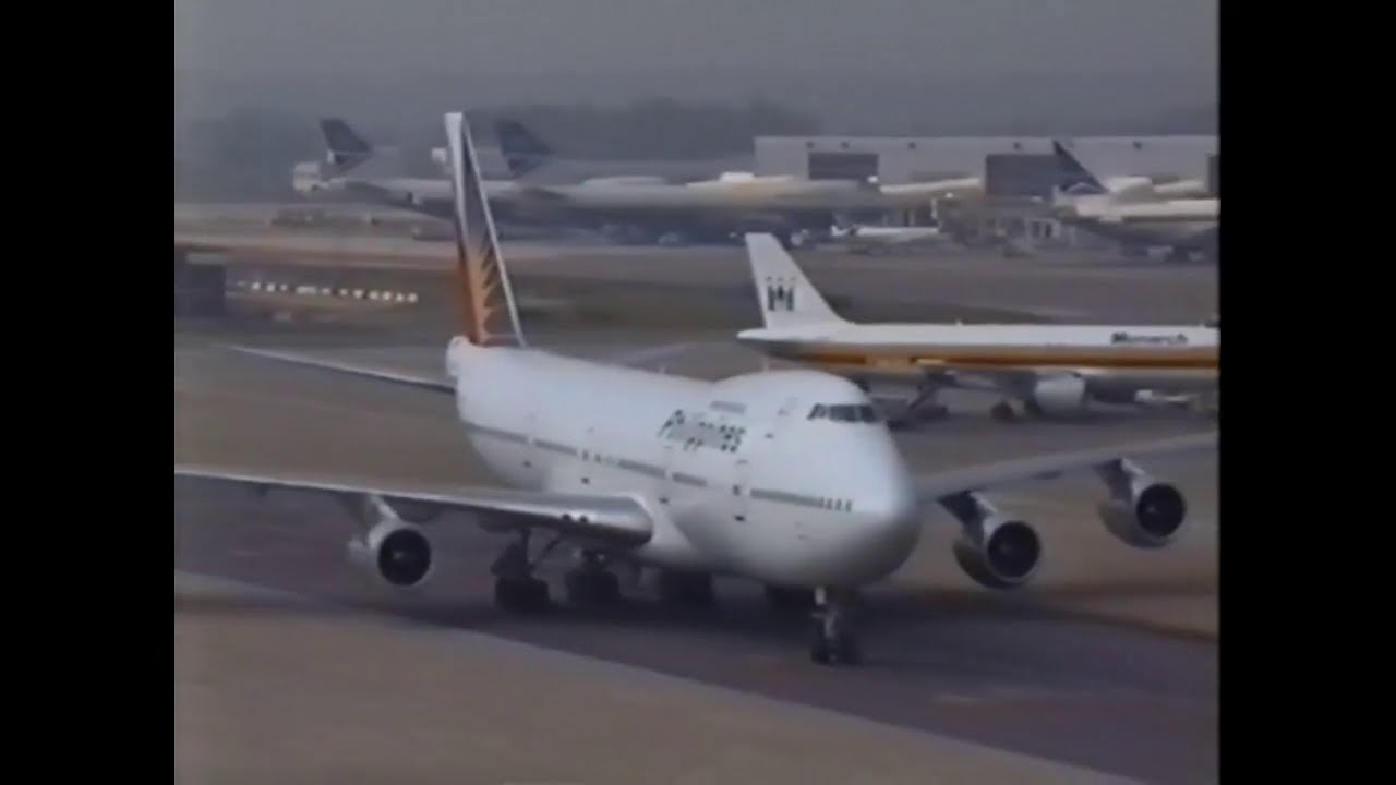Plane Spotting Gatwick Airport 1990s: Part 3