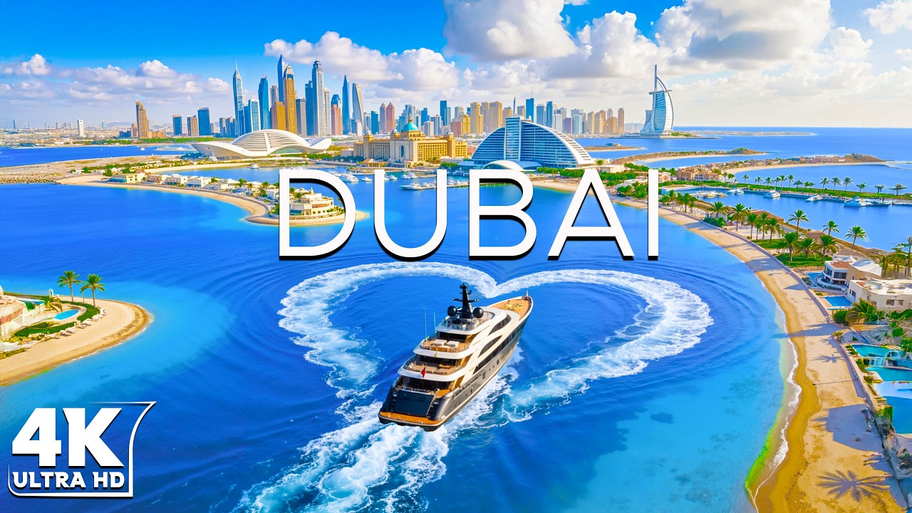 [4K] Dubai - Peaceful Coastlines & Summer Chill Mood | Deep House Chill