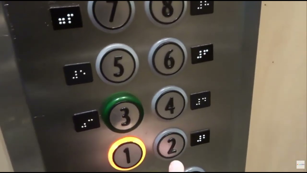 Other Video 2009 KONE MiniSpace,Hissgruppen B(Elevators 2X At Soderhallarna,Stockholm Part 23 #2X
