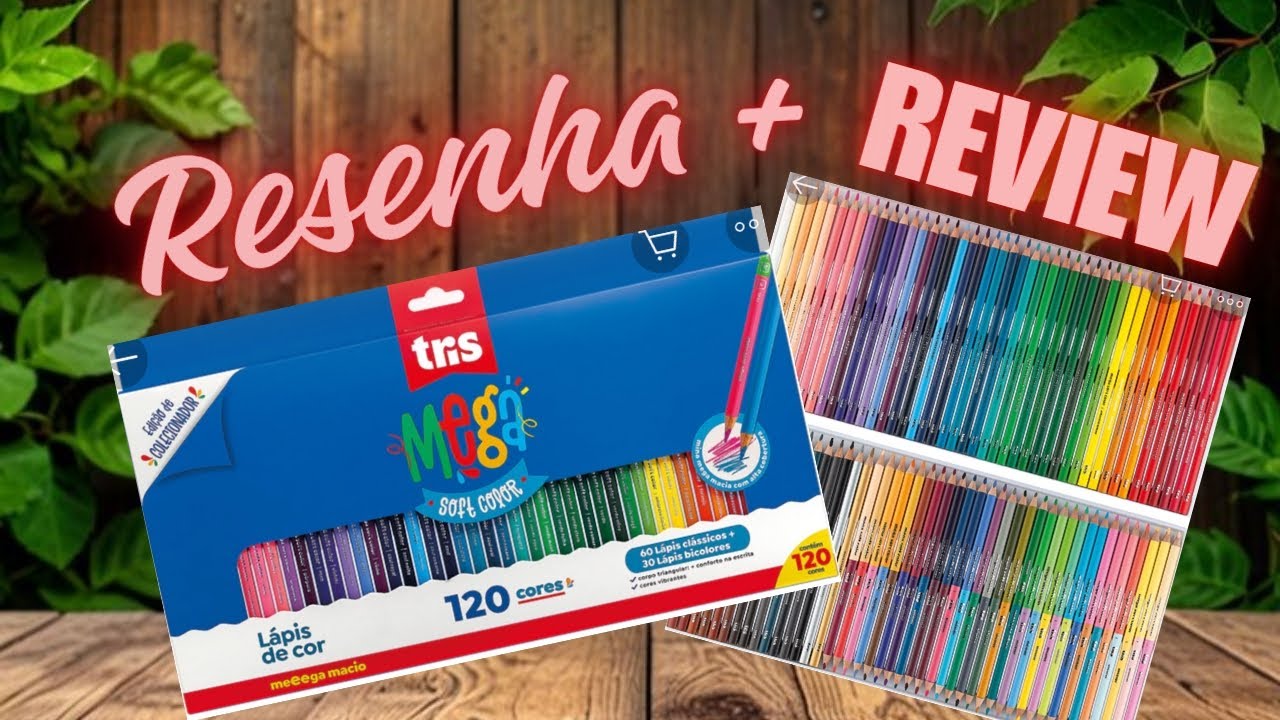 Lançamento Tris Mega Soft Color 120 -  Minhas Impressões e Considerações