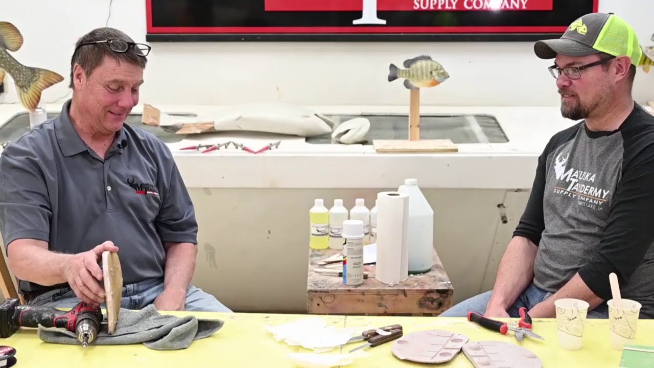 Learn Taxidermy: Part 2- Reproduction Fish Molding & Casting