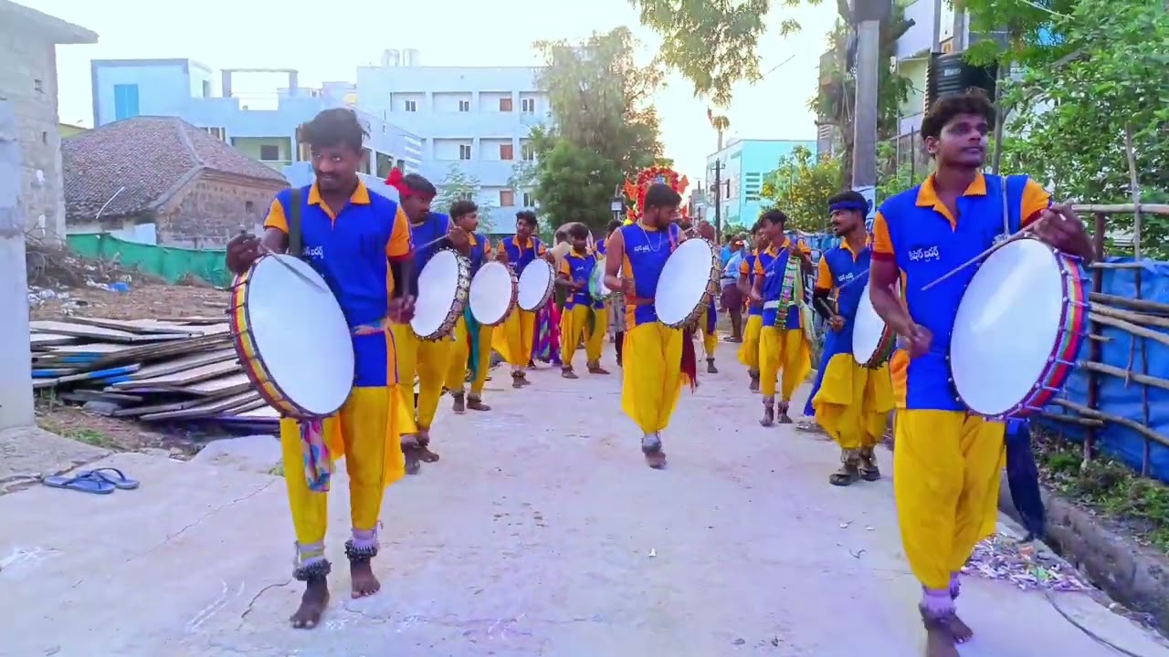 జేయ జేయ శుభకర వినాయక song కిషోర్ డప్పుల బృందం 9100464566