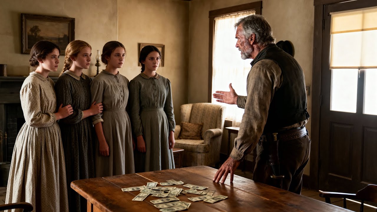 Angry Rancher Bought 4 Poor Brides Sold by Their Cruel Uncle, What He Built for Them Made History