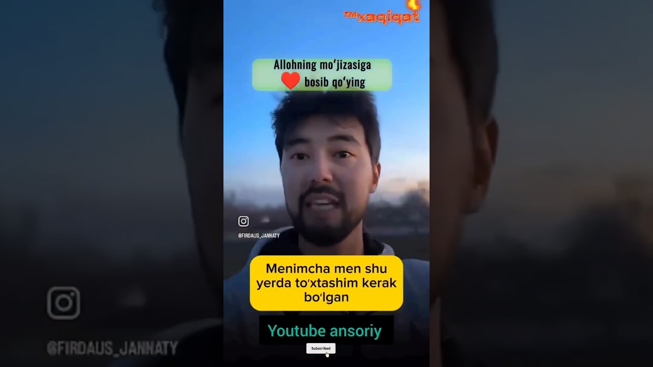 Ким ишонмайди айтингчи...Аллохнинг му́жизаси #mojiza #taqdir #qoylar
