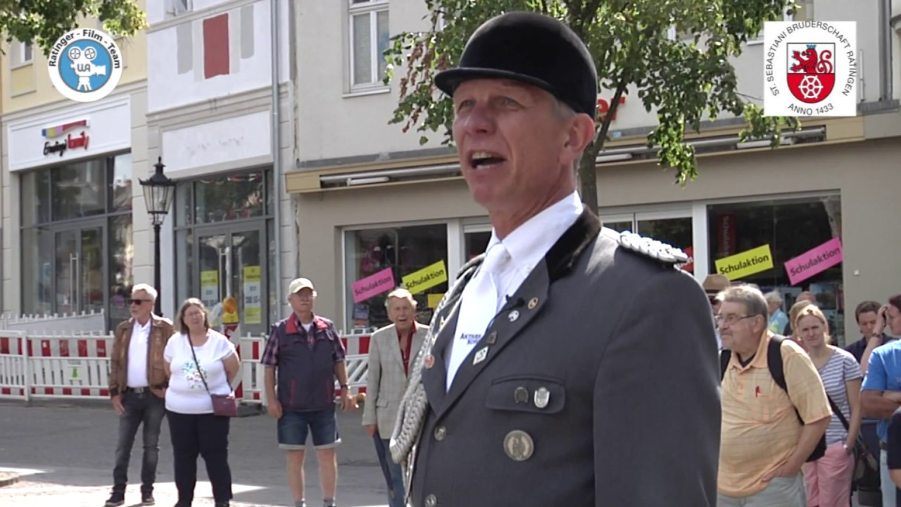 Generalappell zum Schützenfest in Ratingen-Mitte am 30.07.2017