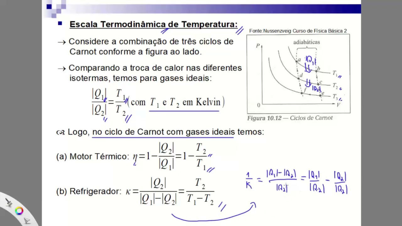 Física Básica 2: 2ª Lei da Termodinâmica e Entropia - Parte 3