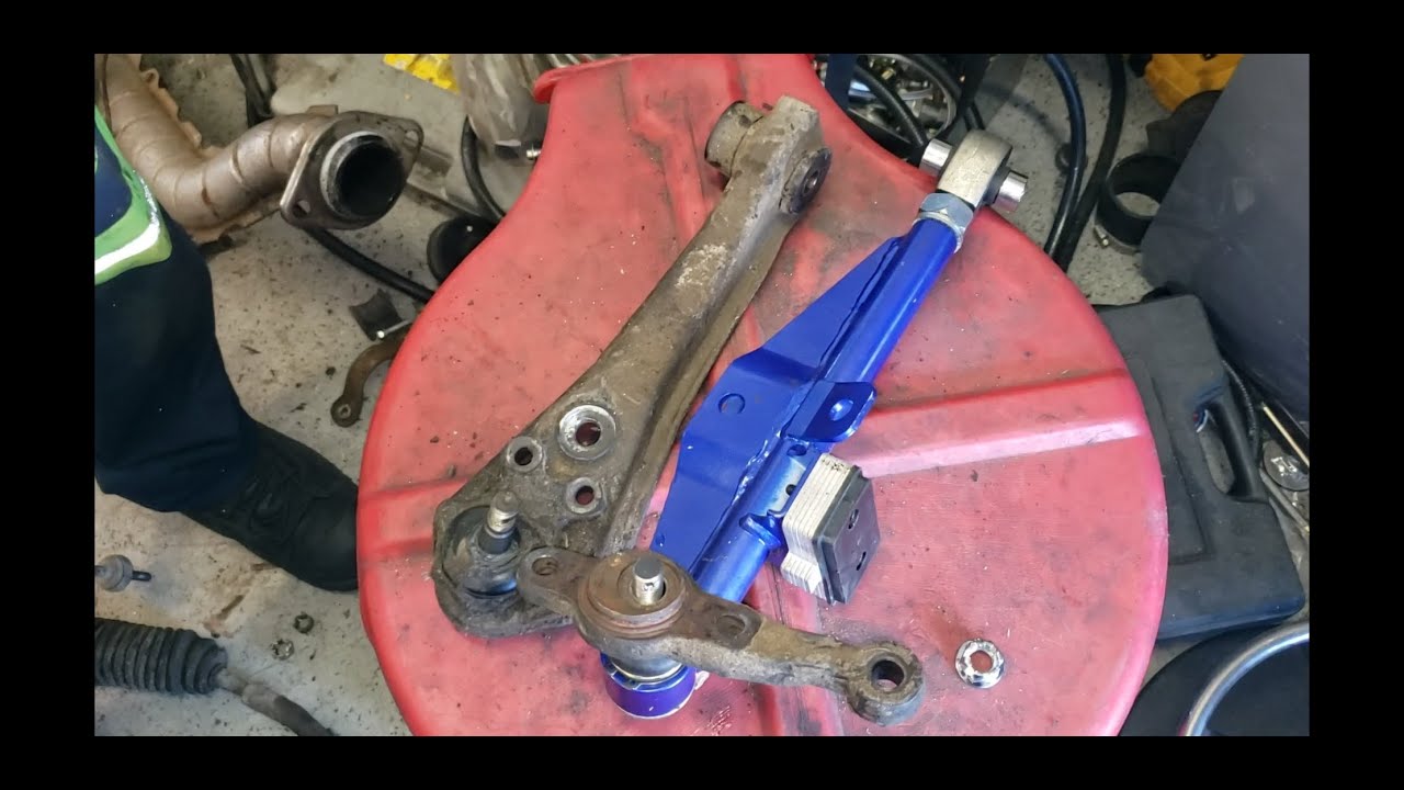 Cheap Custom Adjustable Lower Control Arms for a 240Z
