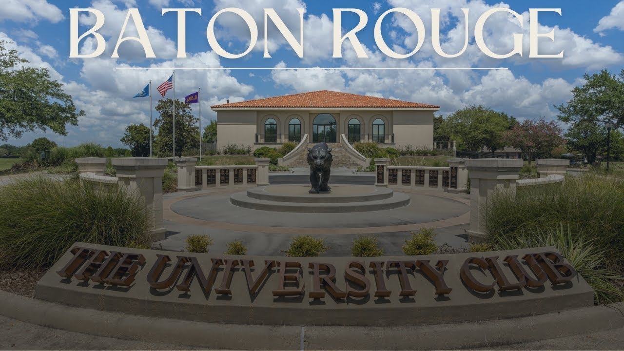 Baton Rouge Louisiana! University Club, Home to LSU GOLF!