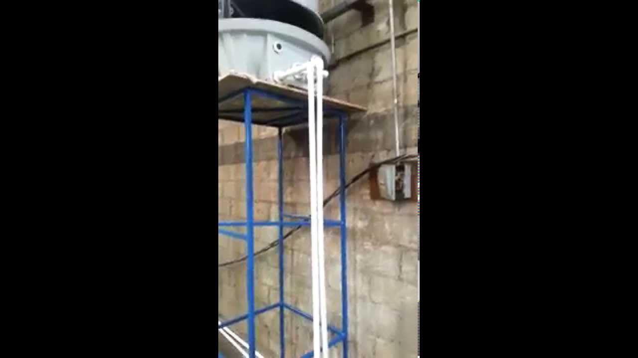 Torre de Enfriamiento Instalada de 8 Toneladas (Materiales y Medidas)