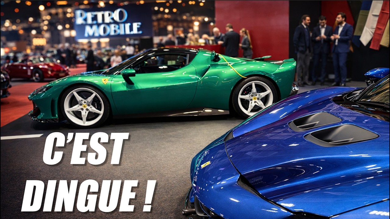 ULTIMATE SUPERCAR GARAGE à Rétromobile 2026 😱 Le Garage le PLUS FOU du Salon !