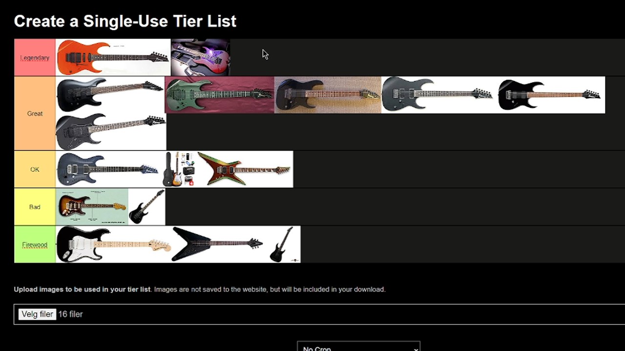 My Electric Guitar Tier List - Every Guitar I ever owned