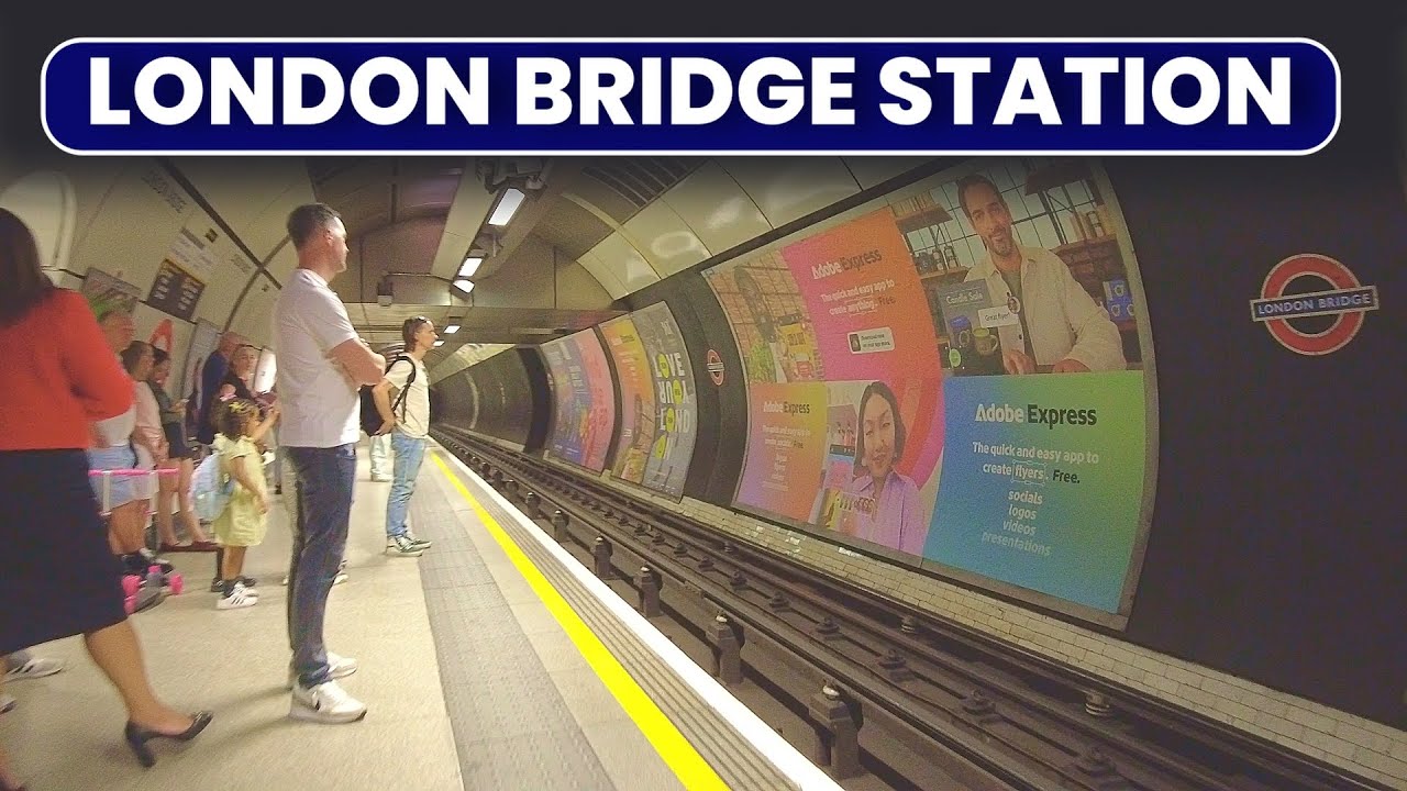 London Bridge Station Walkthrough | Ticket Hall, Platforms & Underground