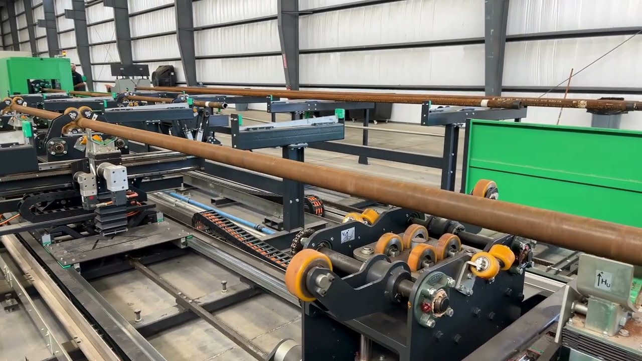 Tube & profile handling system