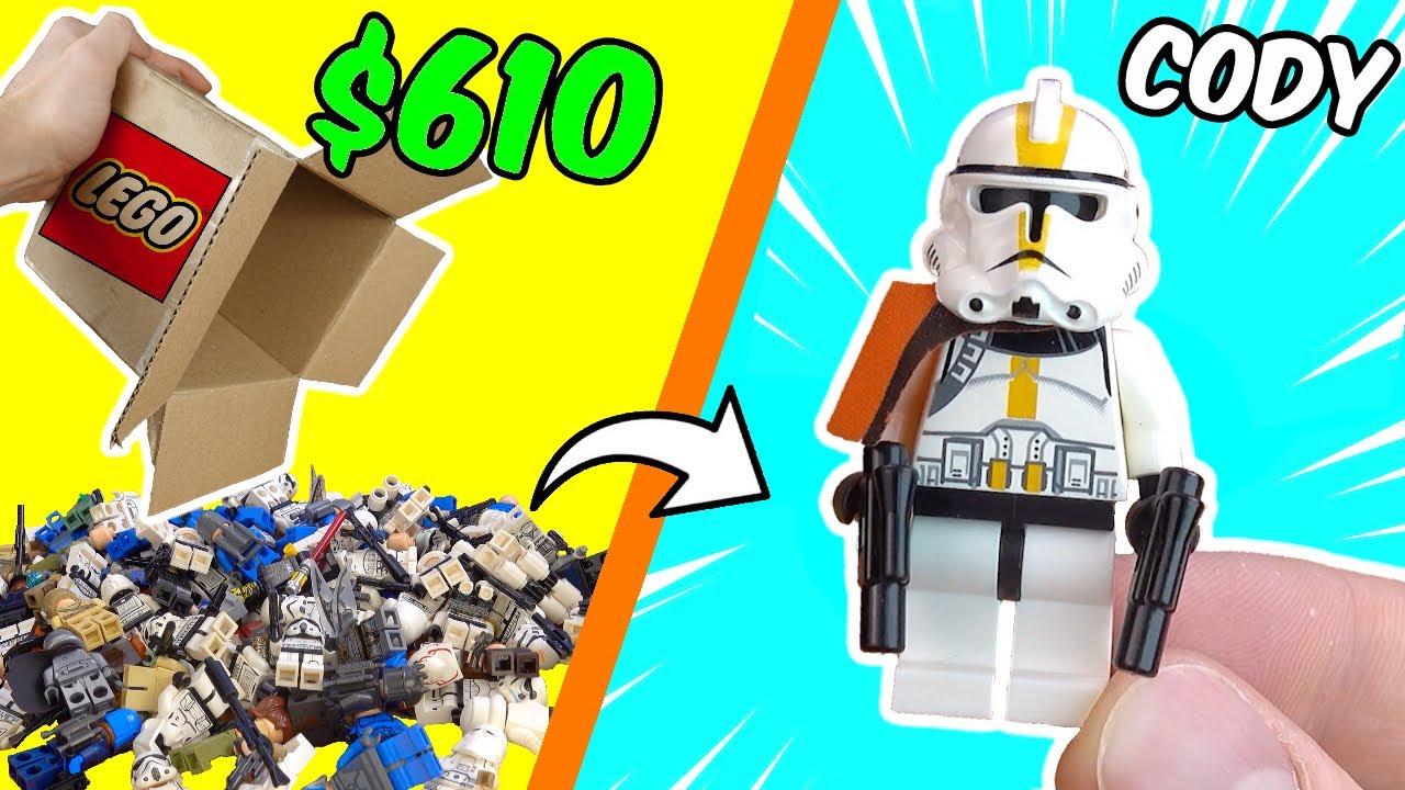 Распаковка лота LEGO Star Wars за $610! (90+ минифигурок)