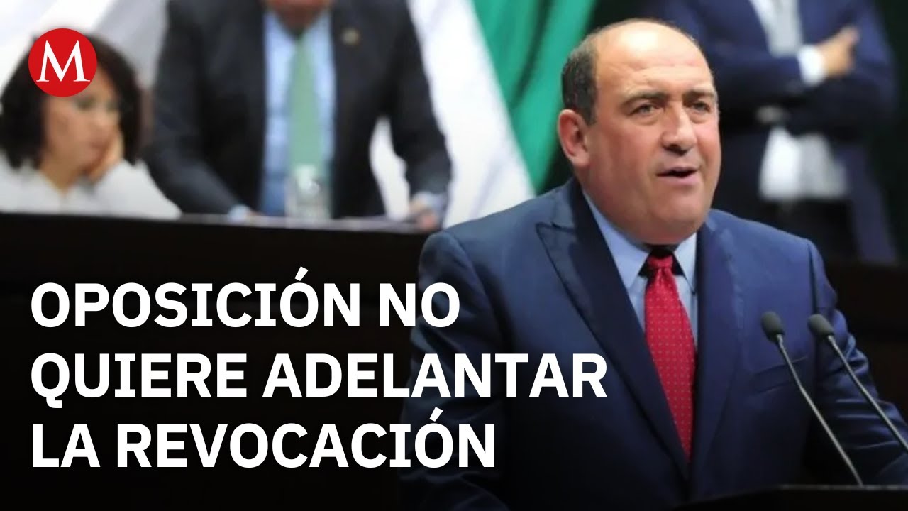 Rubén Moreira: “Esta iniciativa no surge de la ciudadanía”, sobre revocación de mandato