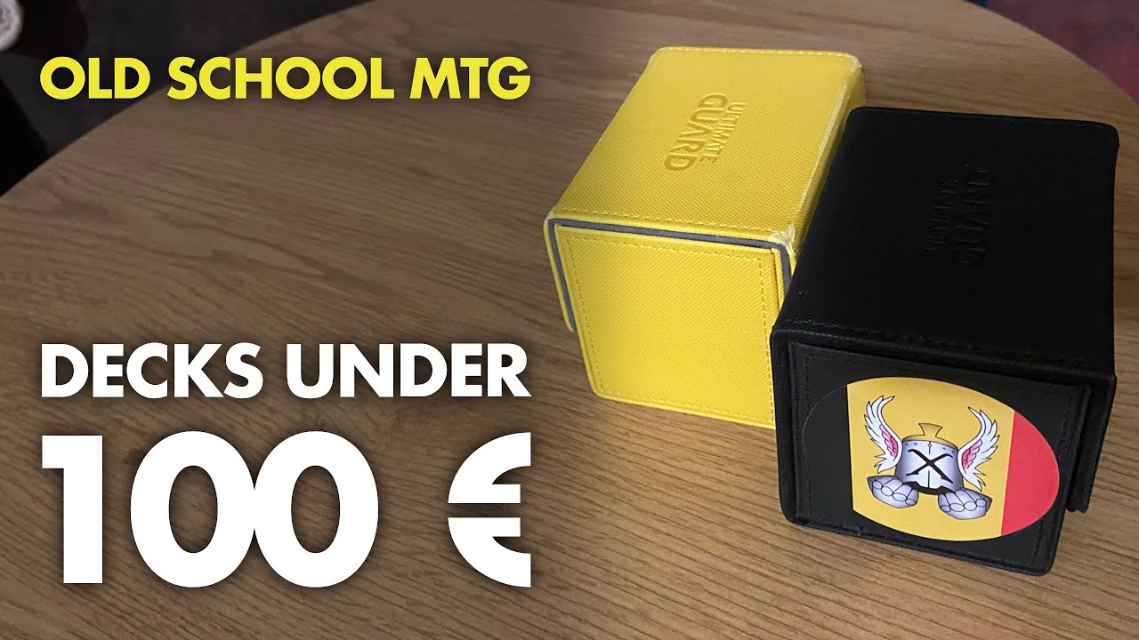 Old School MtG: Budget Decks Under €100