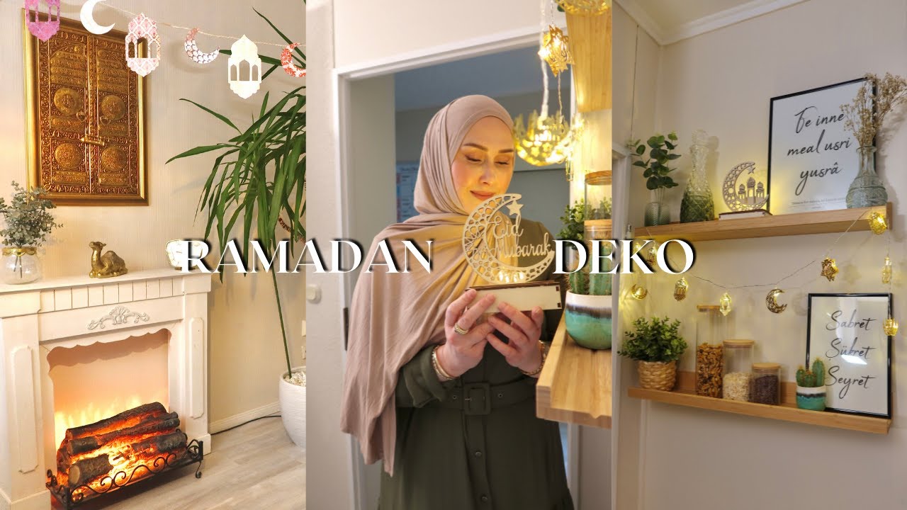 Ramadan Deko Inspiration✨| Wieso Fasten wir? | Berliner Sechslinge