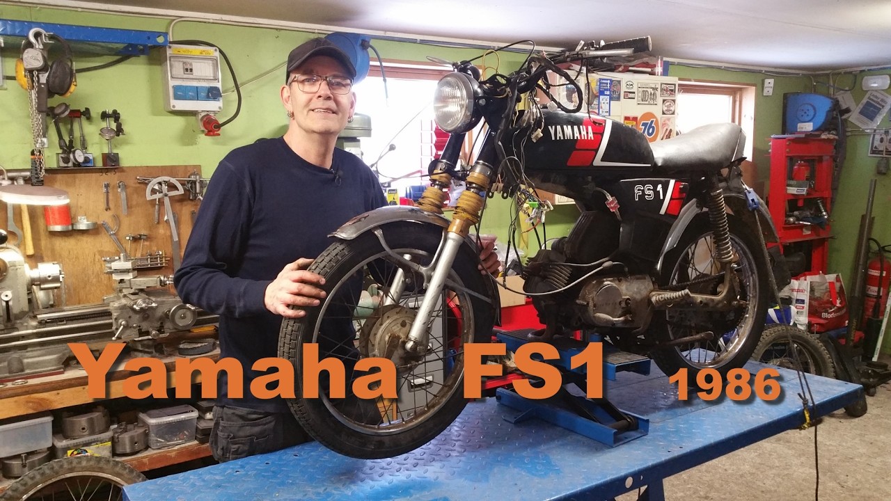 Yamaha fs1 - Tar framhjulet från årsmodell 1982 till 1986. Då kan jag nog lösa mitt problem 🤔 Del.6