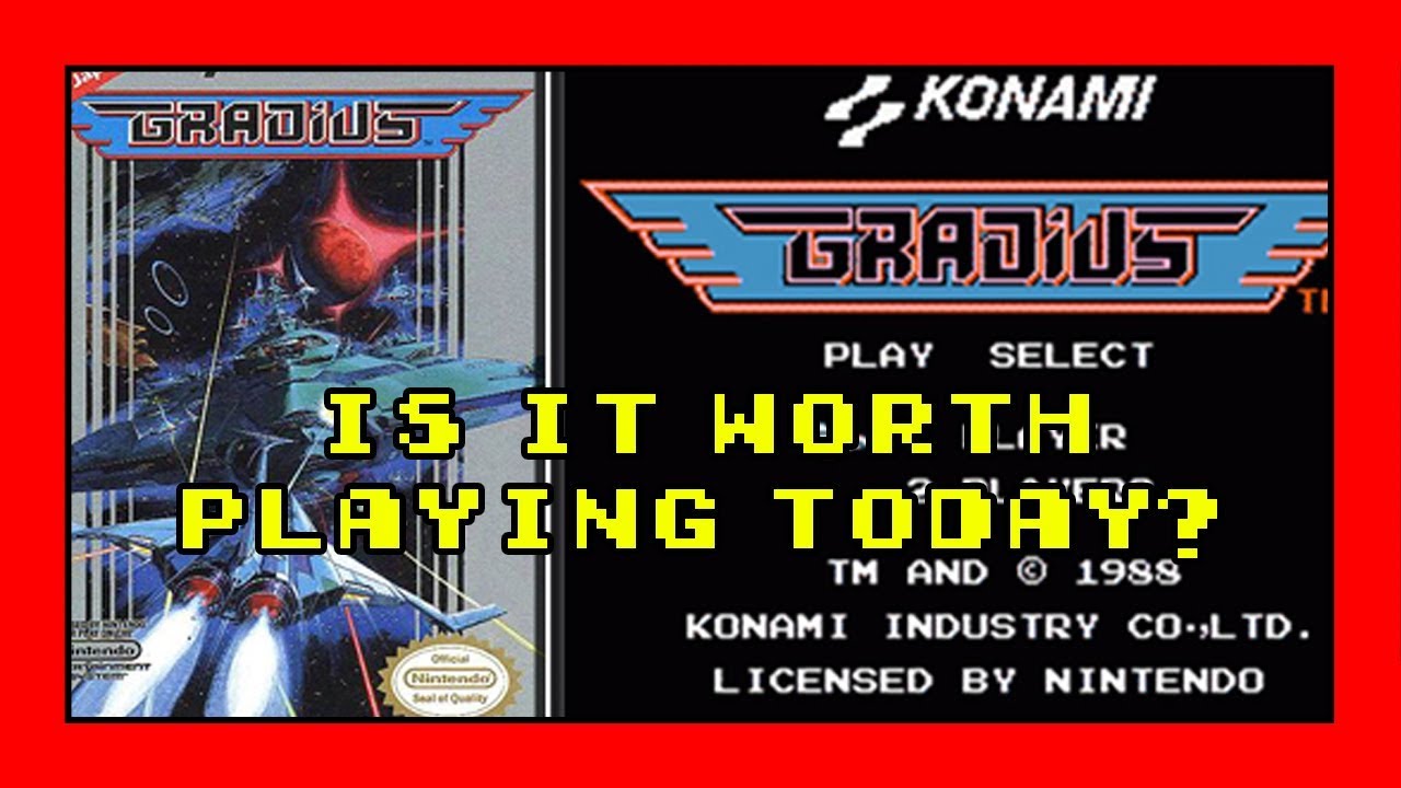 Video Game Reviews: Gradius for the Nintendo Entertainment System NES