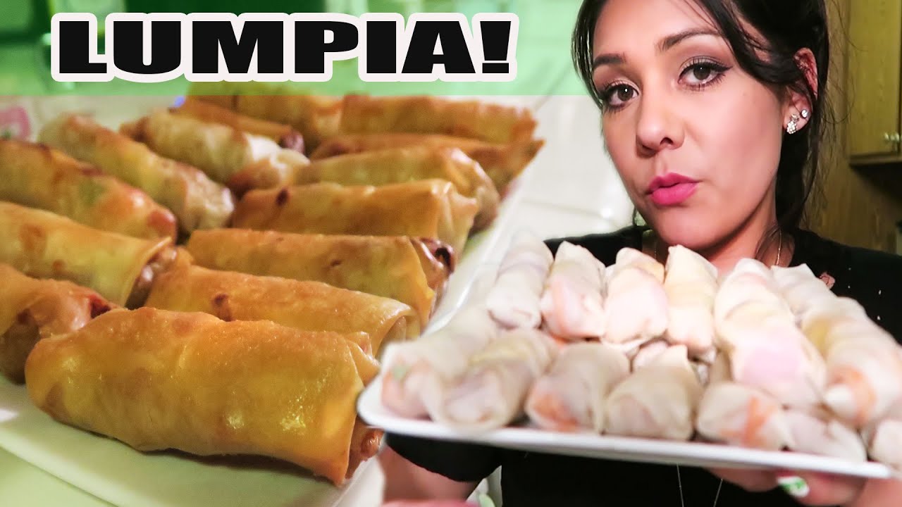 HOW TO MAKE LUMPIA, KINDA, I THINK! - #TastyTuesday
