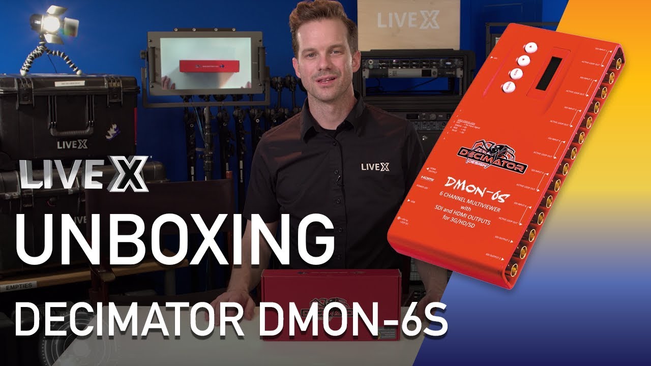 Unboxing: Decimator DMON - 6S