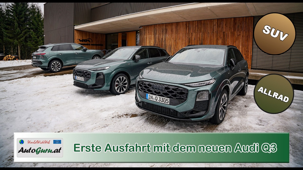 Erste Ausfahrt mit dem neuen Audi Q3