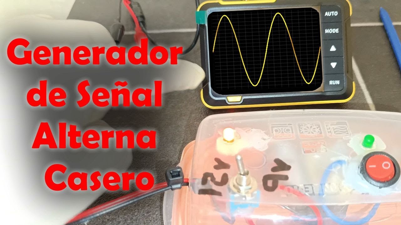 Potencia Tu Laboratorio con un Generador de Señal Alterna Casero