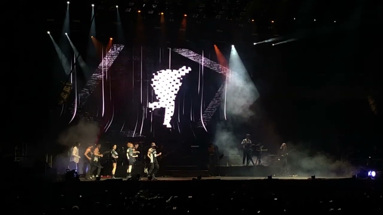 Michael Jackson ( Lenny Jay ) black or white - arena santiago