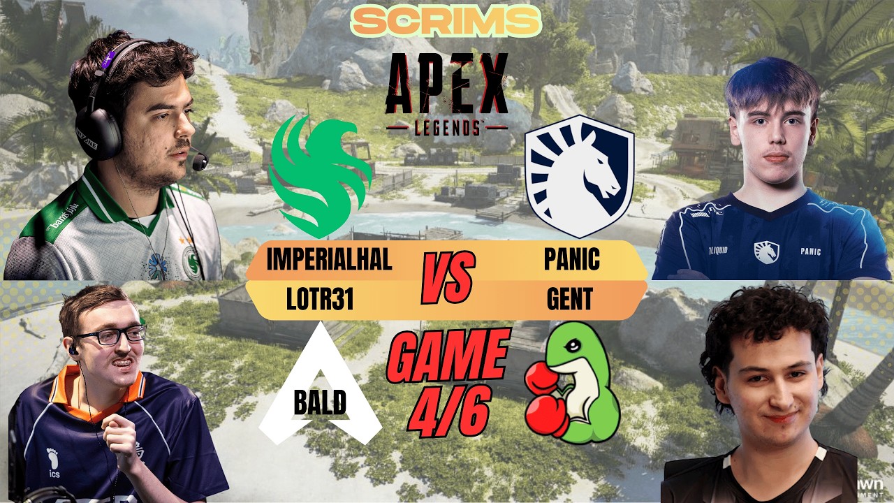 Hal vs Panic vs LOTR31 vs Gent Showdown 🤯🔥| Apex Legends